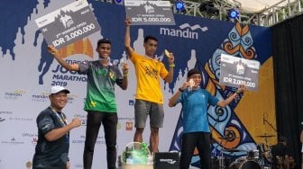 Pelari Kenya Menang Mandiri Jogja Marathon 2019