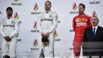 Hasil GP Azerbaijan 2019: Valtteri Bottas Raih Podium Tertinggi