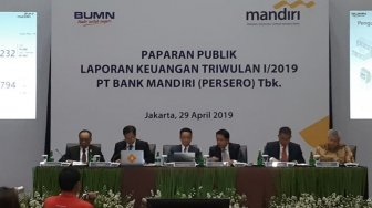 Triwulan I Tahun ini, Bank Mandiri Salurkan Kredit Rp 790,5 Triliun