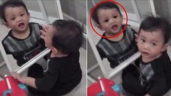 Viral Video Bayangan Bayi di Cermin Ini Bikin Warganet Ketakutan