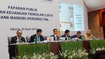 Kuartal I Tahun 2019, Bank Mandiri Raup Laba Bersih Rp 7,2 Triliun