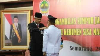 Gubernur Ganjar Pranowo Lantik Wakil Bupati Kebumen yang Baru