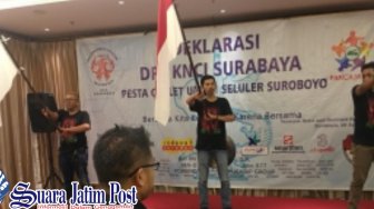 Ratusan Anggota Hadir Meriahkan Deklarasi DPC KNCI Surabaya