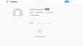 Warganet Heboh, Akun Instagram Gojek Tiba-tiba Kosong