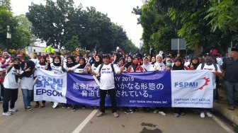 May Day, Massa KSPI Mulai Padati Senayan