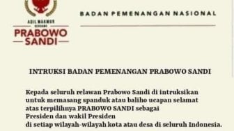 Beredar Surat Instruksi Pemasangan Baliho Ucapkan Selamat, BPN: Palsu