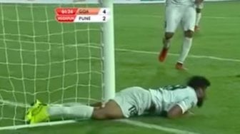 Bikin Ngilu, Aksi Bek India Selamatkan Gawang dari Gol Berujung Tragis