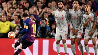 Bikin Gol Cantik ke Gawang Liverpool, Lionel Messi Tetap Rendah Hati