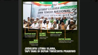 Sindir Ijtimak Ulama III, PSI: Iya Tapi Ulama Prabowo