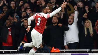 Lacazette Cetak Dua Gol, Arsenal Hantam Valencia 3-1