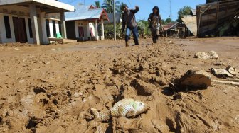 Banjir Lumpur di Sigi, Dua Orang Meninggal dan Ratusan Lainnya Mengungsi