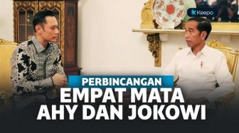 AHY Bertemu Empat Mata Dengan Jokowi, Isu Penting Ini Yang Dibicarakan! 
