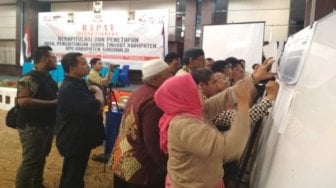 Hujan Interupsi Warnai Rapat Pleno Rekapitulasi Suara di KPU Sukoharjo