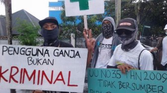 Aksi Kebudayaan LGN untuk Kampanye Legalisasi Ganja