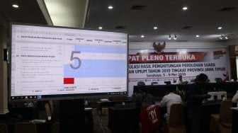 Ini Kekuatan yang Diturunkan Polisi Untuk Pengamanan Rapat Pleno KPU Jatim