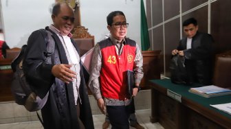 Eks Ketum PSSI Joko Driyono Jalani Sidang Perdana