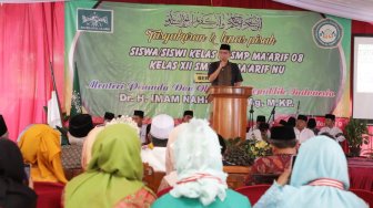 Sesdep Menpora Beri Motivasi pada Alumni Pelajar Maarif di Jember