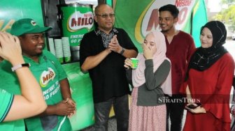 Menantu Ngidam Milo, Ibu Mertua Kejar Truk Milo di Jalanan. Greget Banget! 