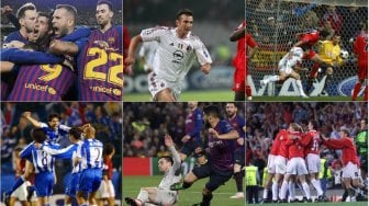 6 Comeback Bersejarah di Liga Champions : Liverpool Jaga Asa, Barcelona Waspada