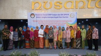 Dharma Wanita Persatuan DPR Memperingati Hari Kartini