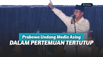 Prabowo Undang Media Asing ke Kertanegara, Tutup Pintu Bagi Media Nasional!