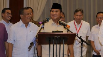 Ini Klarifikasi Prabowo Soal Pertemuan Dengan Media Asing