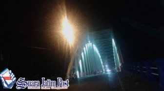 Jembatan Malo Jadi Tempat Favorit Ngabuburit Warga Bojonegoro