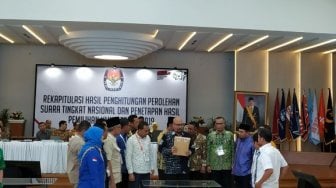 Rekapitulasi Penghitungan Suara KPU, Jokowi Unggul Jauh di Bali