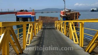 Satu Dermaga Ponton di Pelabuhan Ketapang Jebol