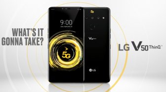 Meluncur! LG V50 ThinQ Jadi Ponsel 5G Ketiga di Dunia