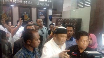 Tak Terima Jadi Tersangka Makar, Eggi Bawa Saksi Fakta ke Polda Metro