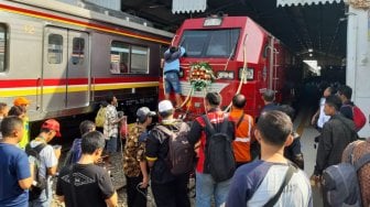 Jalur Kereta Bogor-Sukabumi Longsor, Kini Sudah Bisa Dilalui KA Pangrango