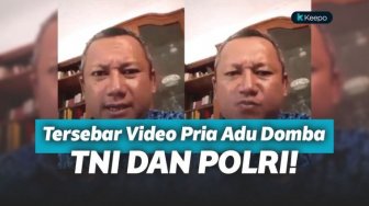 Pria Pembuat Video Adu Domba TNI dan Polri Ditangkap, Ternyata Ini Motifnya