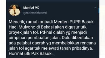 Pertama Dalam Sejarah, Baru Kali Ini Rumah Pribadi Menteri Digusur!