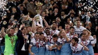 Tundukkan Atalanta 2-0, Lazio Juara Coppa Italia