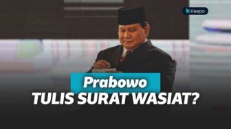 Prabowo Sebut Akan Tulis Surat Wasiat, BPN: Ada Unsur Kematian