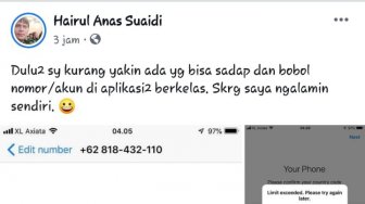 Akun WhatsApp Hairul Anas, Pencipta Robot Pemantau Situng KPU Diretas