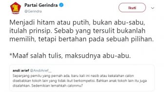 Disindir soal Prinsip hingga Sabu oleh Akun Gerindra, Andi Arief Meradang