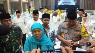 Respons People Power, Khofifah: Mending Khusyuk Puasa daripada Keluar Jatim