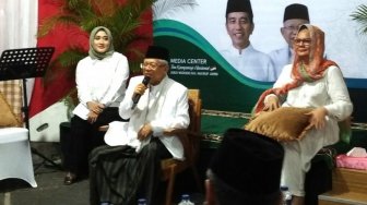Ma&#039;ruf Amin Persilakan Forum Ijtimak Ulama Sowan sambil Diskusi Pemilu