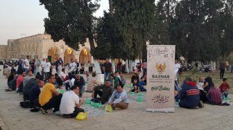 Baznas Sediakan Hidangan Berbuka Puasa di Masjid Al-Aqsa Palestina