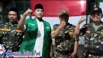 Para Pemuda Ansor Tolak Keras Adanya People Power 22 Mei 2019