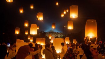 Masih Pandemi Covid-19, Perayaan Waisak di Candi Borobudur Ditiadakan