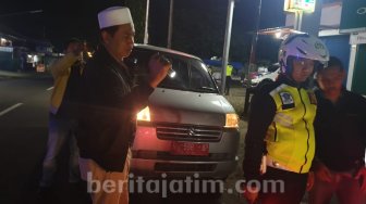 Razia di Perbatasan, Polres Kediri Antisipasi Gerakan People Power