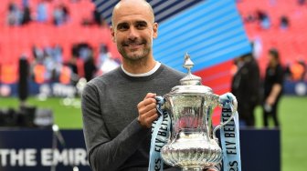 Man City Raih Treble Domestik, Pep: Lebih Sulit dari Juara Liga Champions