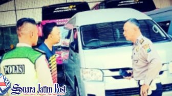 Polres Lumajang Larang Angkutan Umum Layani Masa Tujuan Jakarta