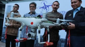 Pelatihan Menerbangkan Drone untuk Jurnalis