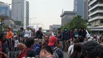 Kembali Didatangi Massa, Begini Situasi Terkini di Jalan MH Thamrin