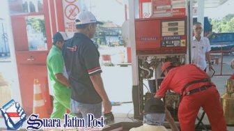 Jelang Lebaran, Stok BBM SPBU Kencong Aman