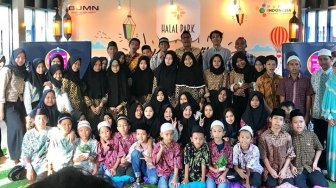 Pupuk Indonesia Kenalkan Urban Farming di Halal Park